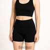 Picture of Quần biker short nữ tập gym yoga Bosimaz MS831 cạp cao.