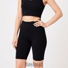 Picture of Quần Legging Nữ Bosimaz MS351 ngắn không túi màu đen cao cấp.