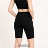 Picture of Quần Legging Nữ Bosimaz MS321 ngắn túi trước màu đen cao cấp.