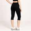 Picture of Quần Legging Ngố Bosimaz MS391 không túi màu đen cao cấp.